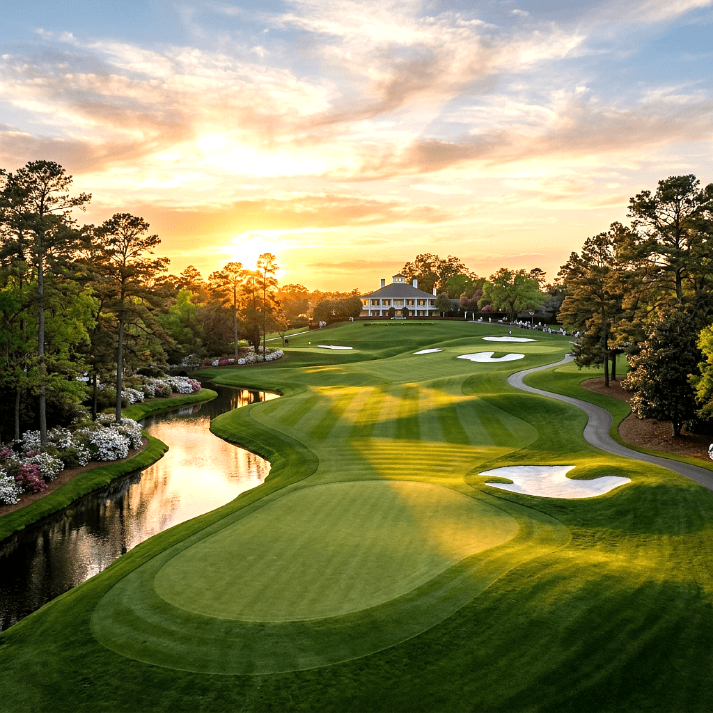Pristine Championship Golf Course Fairway