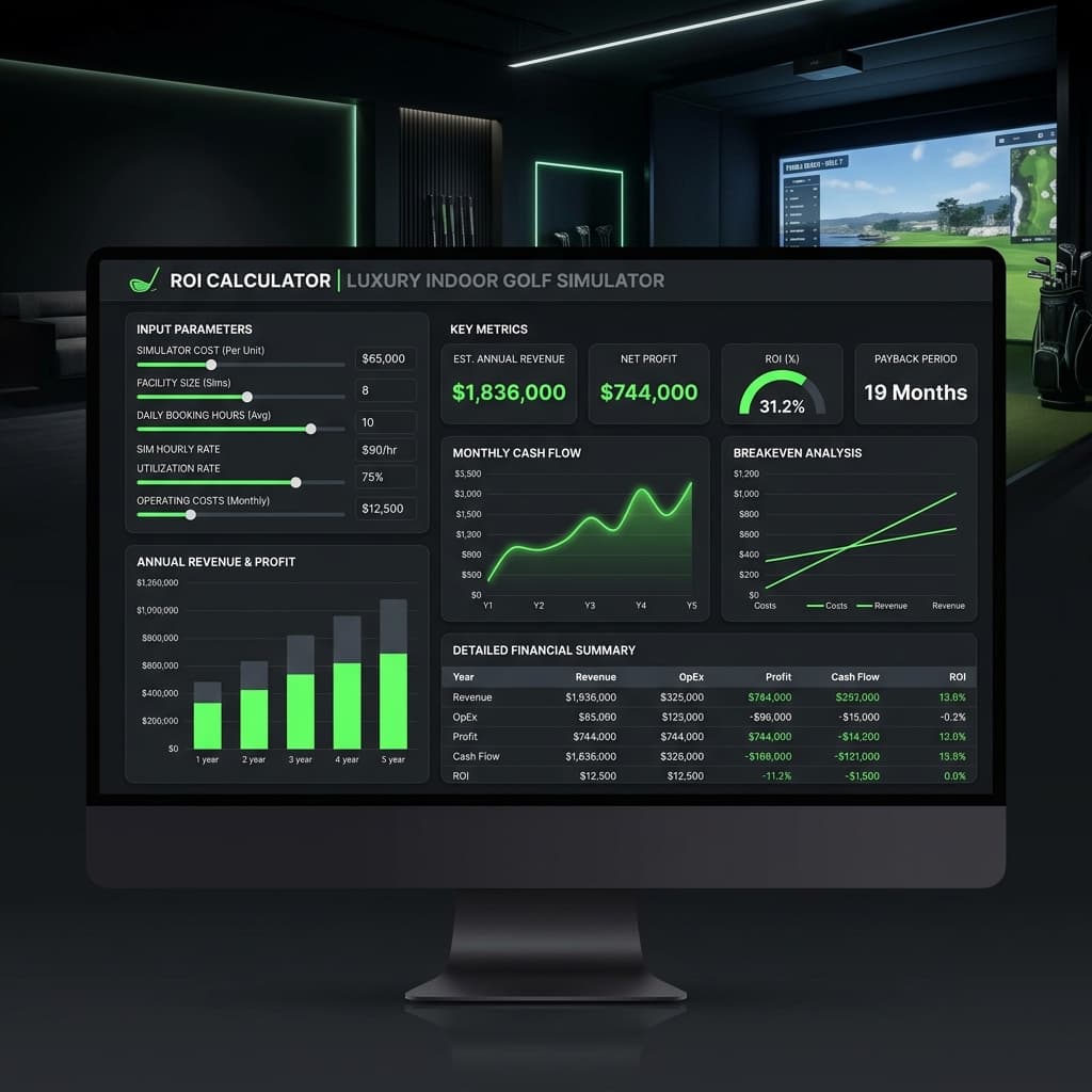 ROI Dashboard Glow